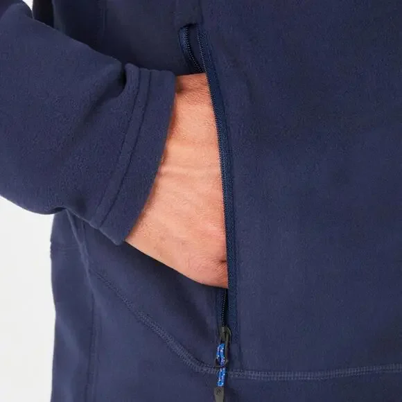 Marmot Reactor Polartec Microfleece Jacket Zip Closure Navy XXL 2XL $100 MSRP - Picture 3 of 9